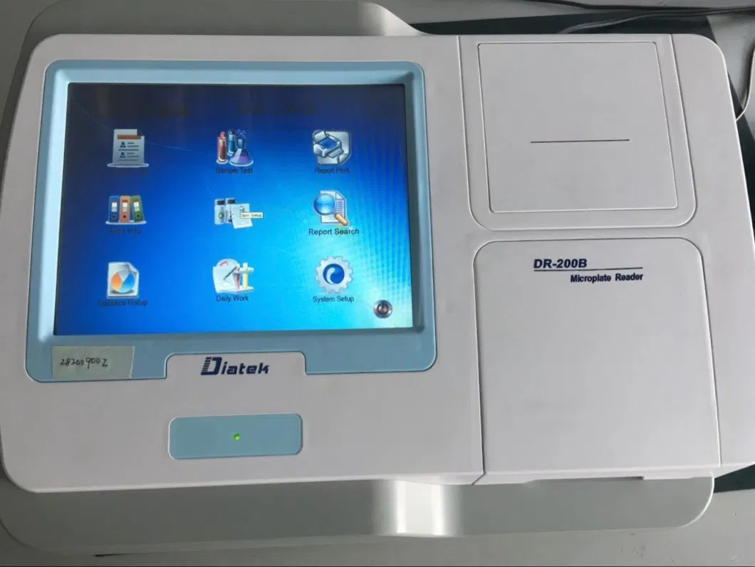 Laboratory Medical Instrument Elisa Reader Machine Mircoplate Reader for Elisa Kit