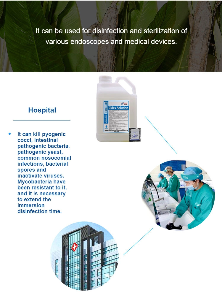 Glutaraldehyde 2% Is Used for Cleaning and Disinfection of Medical Endoscopes