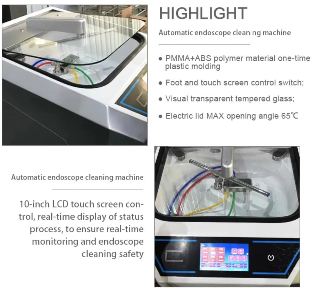 Hospital Fully Automatic Endoscope Cleaning and Disinfection Washer Machine