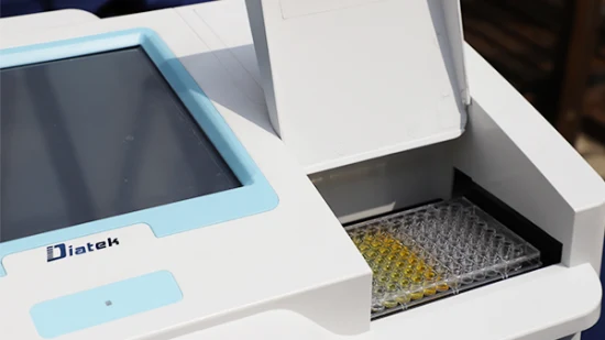 Lettore di micropiastre per strumenti medici da laboratorio Elisa Reader per kit Elisa